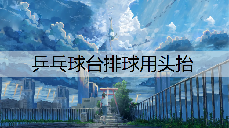 乒乓球台排球用头抬